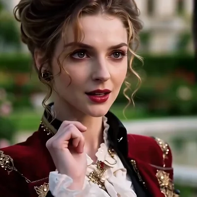 Lady Elara character portrait from the show